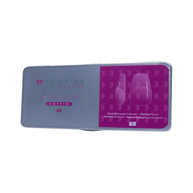 [NFTIP1PZ0301] XPRESS GEL TIPS COFFIN - 330 PZAS